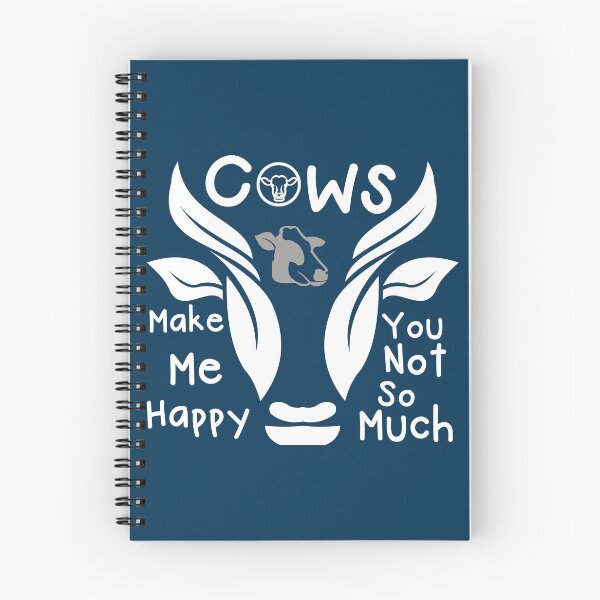 Item preview, "Cows Make Me Happy You Not So Much,Funny Cow" designed and sold by adarth.