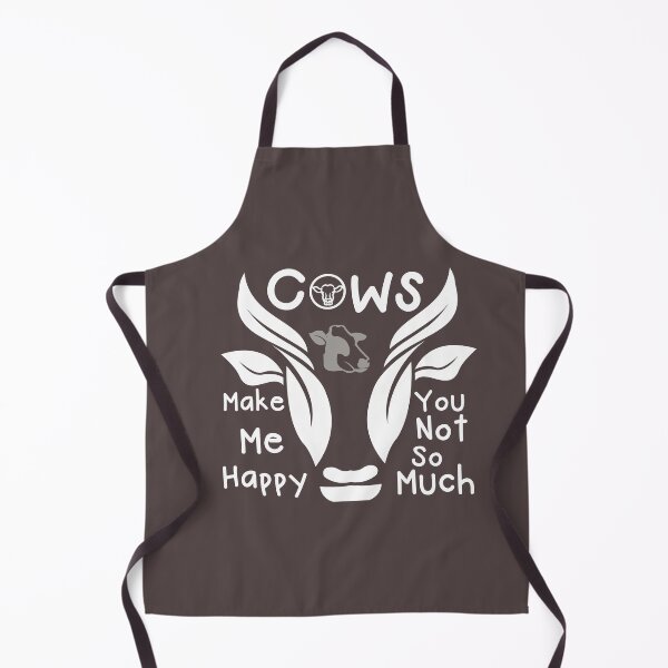 Item preview, "Cows Make Me Happy You Not So Much,Funny Cow" designed and sold by adarth.
