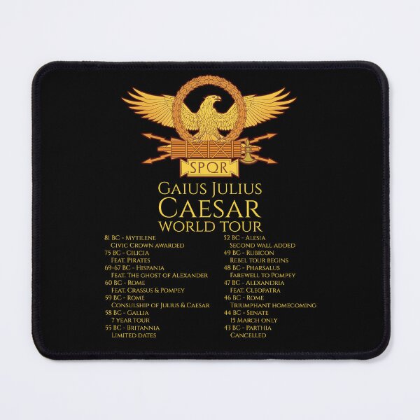 Item preview, Gaius Julius Caesar World Tour - Ancient Roman History - SPQR designed and sold by Styrman.
