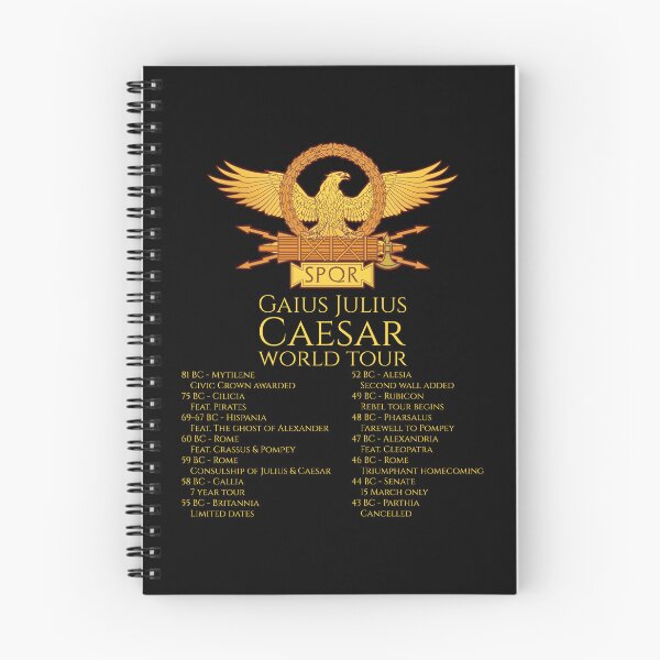 Item preview, Gaius Julius Caesar World Tour - Ancient Roman History - SPQR designed and sold by Styrman.