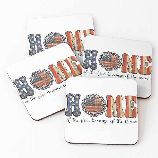Item preview, home of the free because of the brave designed and sold by creativelittleo.