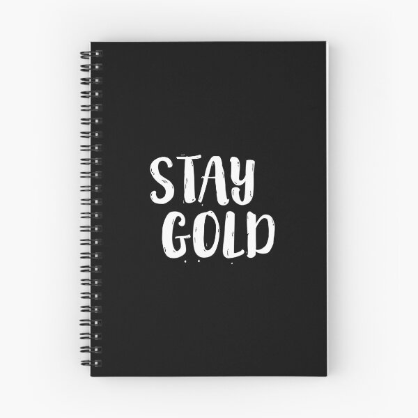 Item preview, Customizable Black stay gold designed and sold by abbyiris.