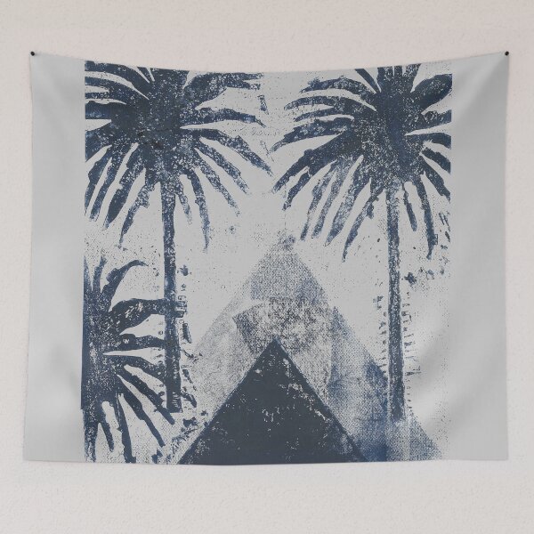Item preview, Palmtree Piramid Print designed and sold by boltjesdesign.