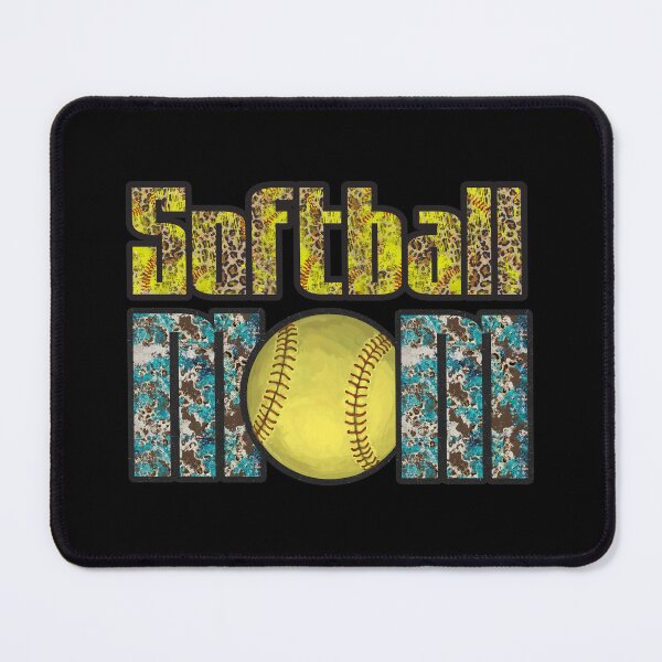 Item preview, Softball Mom Fastpitch Leopard Heart designed and sold by 99Fastpitch.