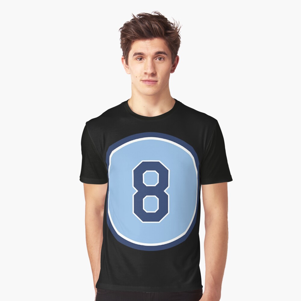 Brandon Lowe 8 Jersey Number Sticker Essential T-Shirt for Sale by  edithazjanie