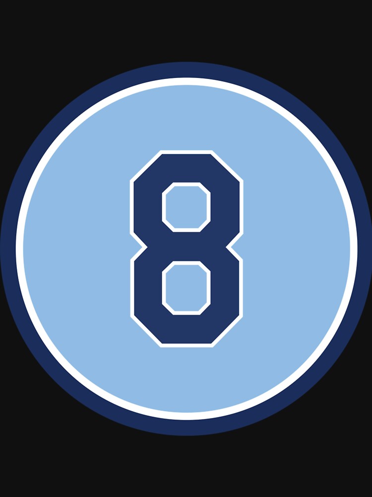 Brandon Lowe 8 Jersey Number Sticker Essential T-Shirt for Sale by  edithazjanie