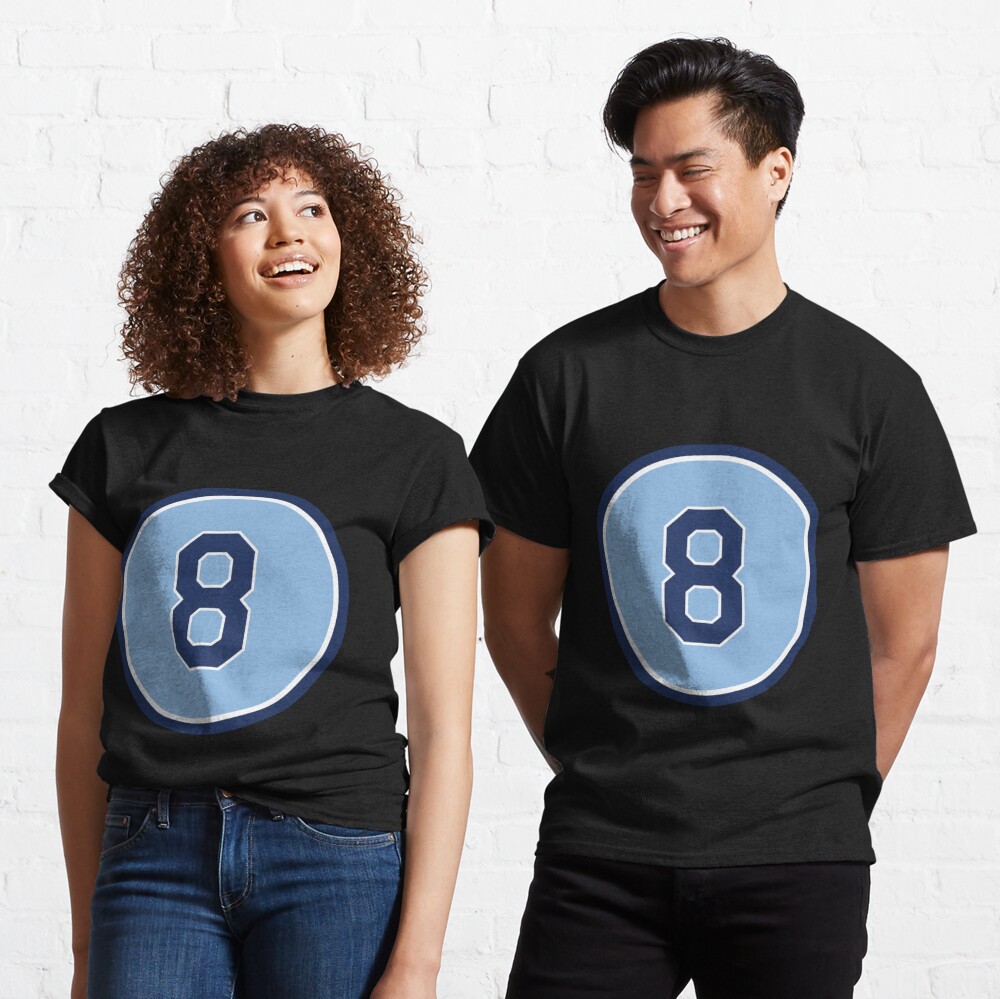 Brandon Lowe 8 Jersey Number Sticker Essential T-Shirt for Sale by  edithazjanie