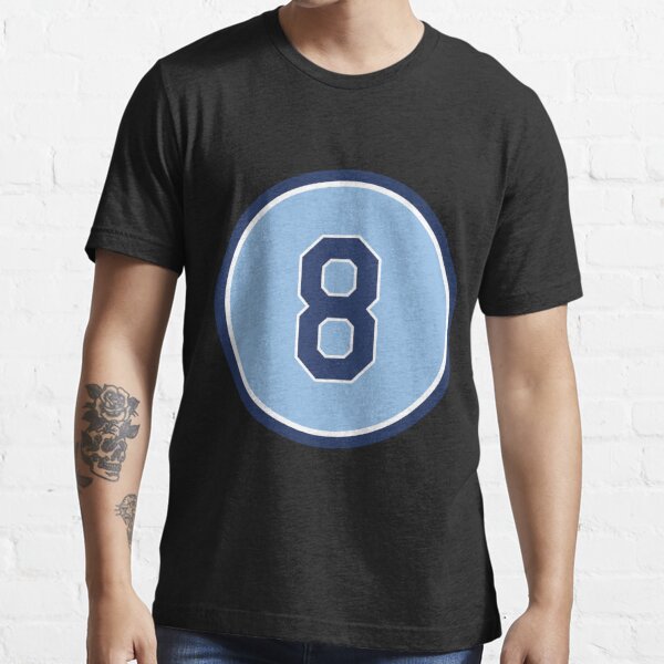 Brandon Lowe 8 Jersey Number Sticker Essential T-Shirt for Sale by  edithazjanie