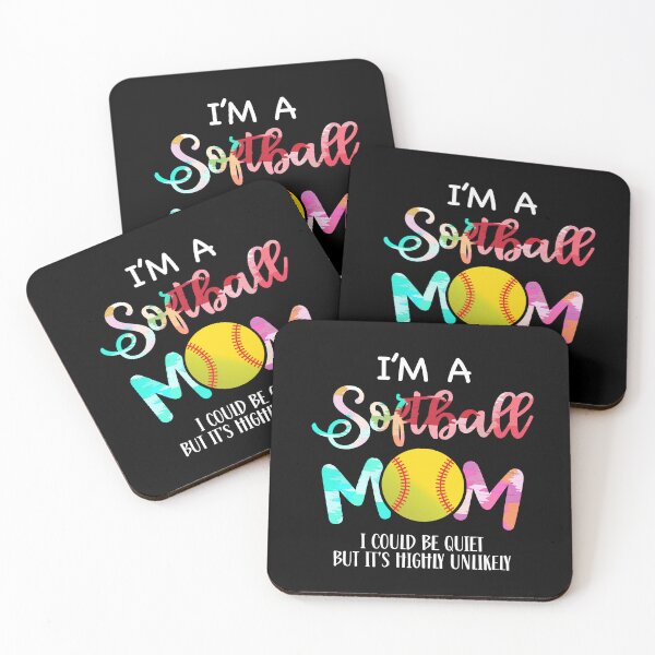 Item preview, I'M A Softball Mom I Could Be Quiet But It's Highly Unlikely Fastpitch designed and sold by 99Fastpitch.