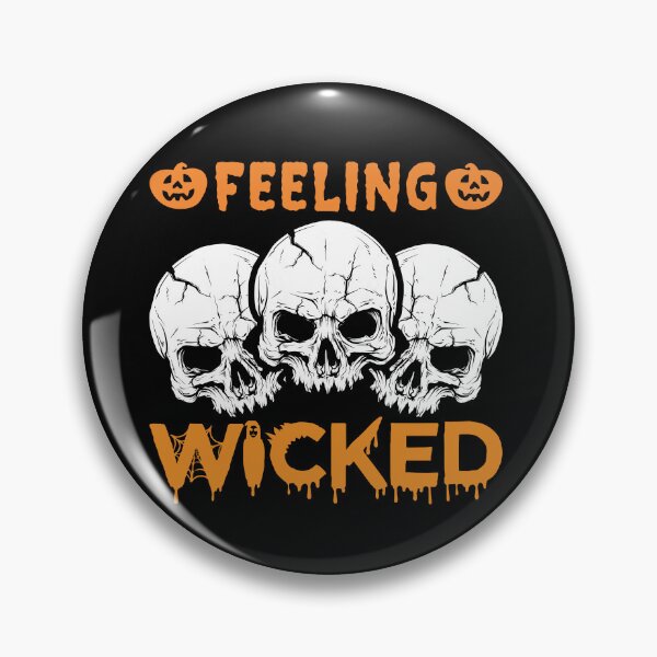 Item preview, feeling wicked happy halloween designed and sold by JABASMED.