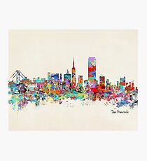 San Francisco California sklyine Photographic Print