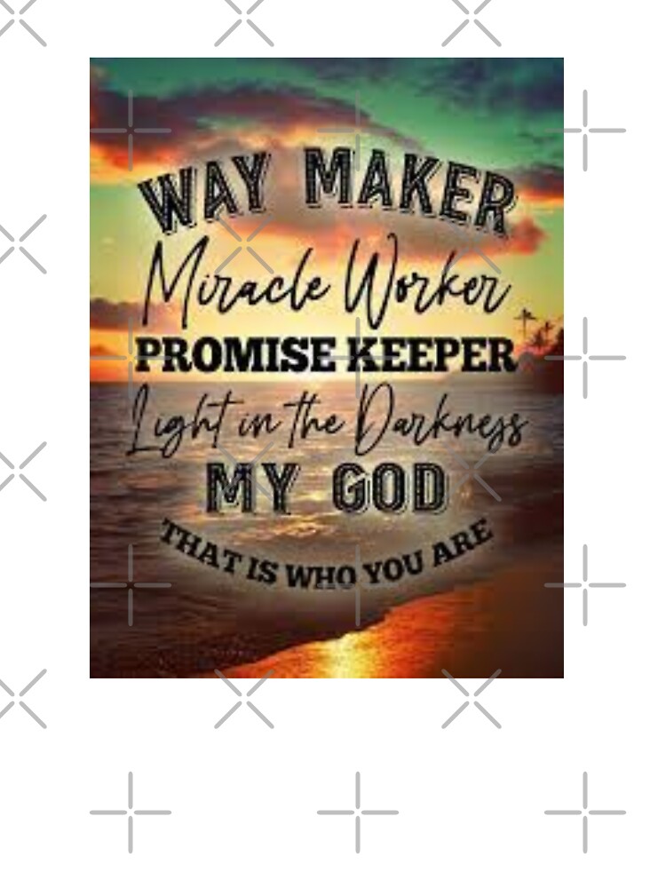 Way Maker Sinach Lyrics Art Print, Way Maker Lyrics, Way Maker, Miracle  Worker, Promise Keeper, Light in the Darkness, My God, Wall Sign 