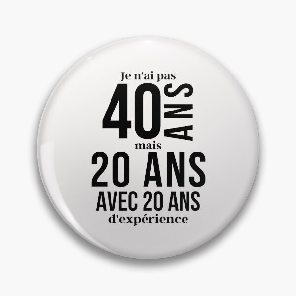 Item preview, I'm not 40 years old birthday humor, birthday humor gift designed and sold by lapolonaise.