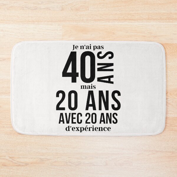 Item preview, I'm not 40 years old birthday humor, birthday humor gift designed and sold by lapolonaise.