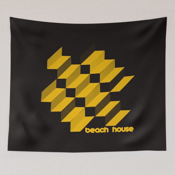 Item preview, Beach House T-ShirtBeach House __ Retro Psychedelic Design designed and sold by HanaliBecovic.