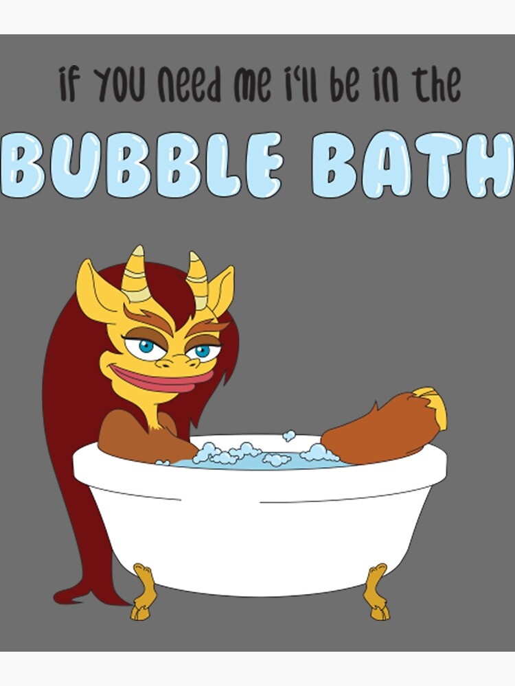 "Bubble Bath Big Mouth TShirtBubble Bath Connie the Hormone
