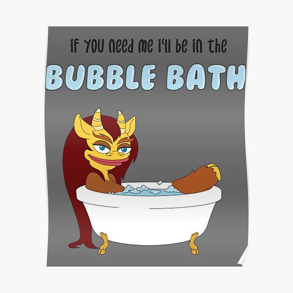 "Bubble Bath Big Mouth TShirtBubble Bath Connie the Hormone