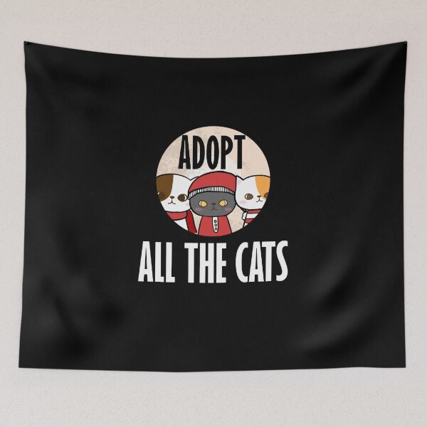 Item preview, Funny Black Cat Lover Mom, Adopt All the Cats designed and sold by yssnyd.