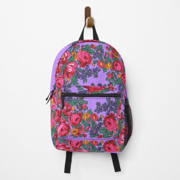 Item preview, Light Purple / Pink Tea Rose Native Floral Print designed and sold by JMWCD.