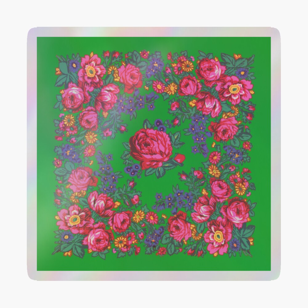バンダナ Apolina Notebook floral scarf, rosewood 22697_alt2__95158.1727715844.