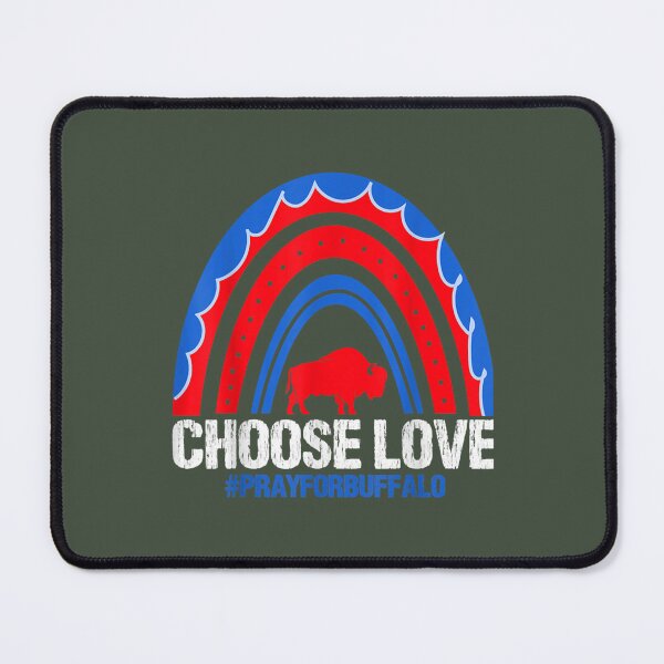 Item preview, Buffalo Strong Choose Love Pray For Buffalo Rainbow designed and sold by Latina-Link.
