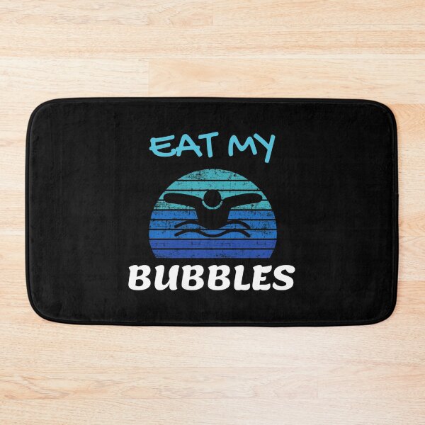 Item preview, Eat My Bubbles Kid Funny Swimming Swim Butterfly Classic T-Shirt designed and sold by monica45je.