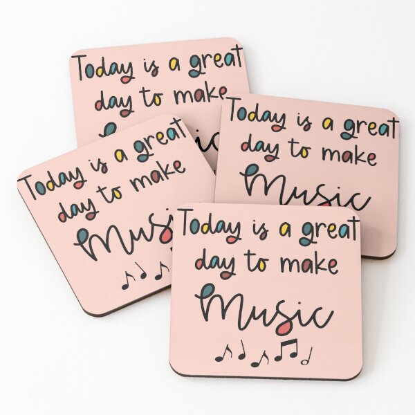 Item preview, Great Day to Make Music designed and sold by haleyeahdesign.
