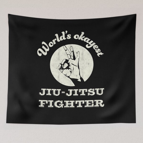 Item preview, Worlds okayest jiu-jitsu fighter designed and sold by Gregg Brinkerhoff.