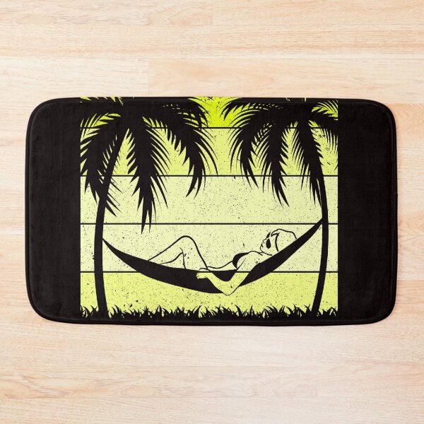 Item preview, Hammock vacation summer palm trees designed and sold by Imutobi.
