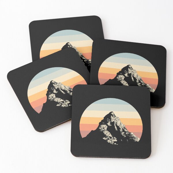 Item preview, Mountain Sunset Circle Rainbow Outdoors Nature Hiking Lover Gifts designed and sold by BennetJaco.