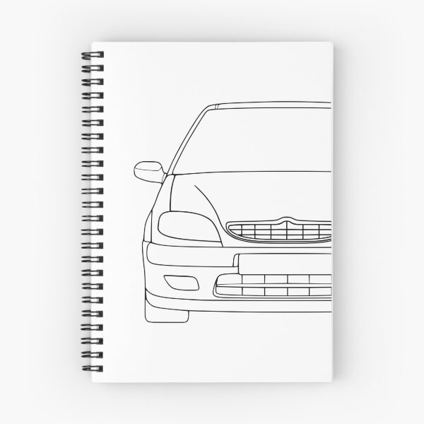 Item preview, Citroen Saxo VTS 2000-2004 black lines designed and sold by EdimDesign.