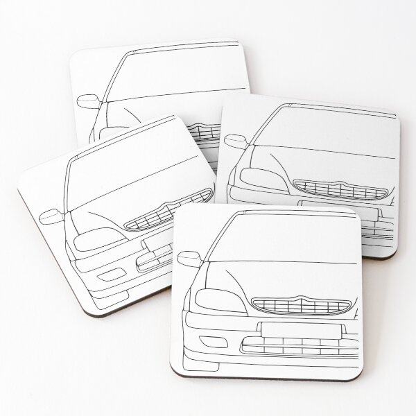 Item preview, Citroen Saxo VTS 2000-2004 black lines designed and sold by EdimDesign.