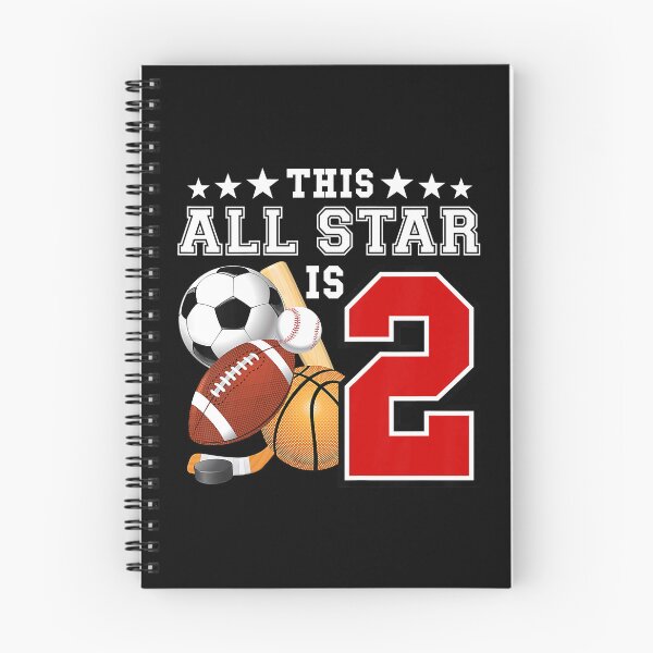Item preview, 2 Year Old Sports Star Birthday Party All Sport 2nd Gift designed and sold by MalloWilli.