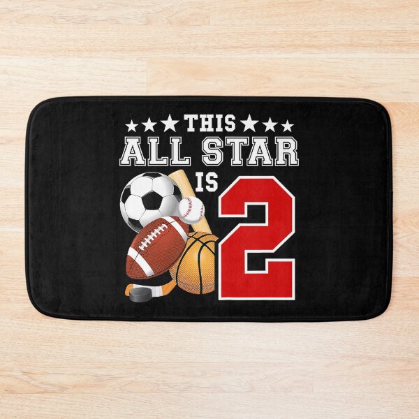 Item preview, 2 Year Old Sports Star Birthday Party All Sport 2nd Gift designed and sold by MalloWilli.
