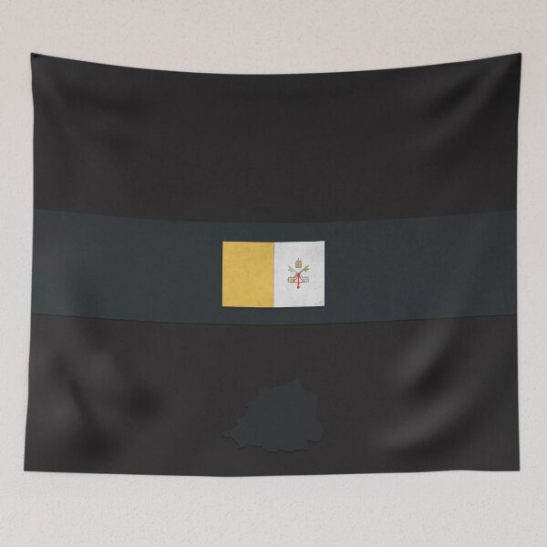 Aperçu de l'œuvre Cité du Vatican créée et vendue par FlatFlags.