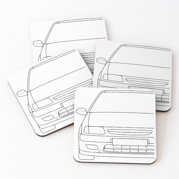 Item preview, Citroen Saxo VTS 1997-1999 black lines designed and sold by EdimDesign.