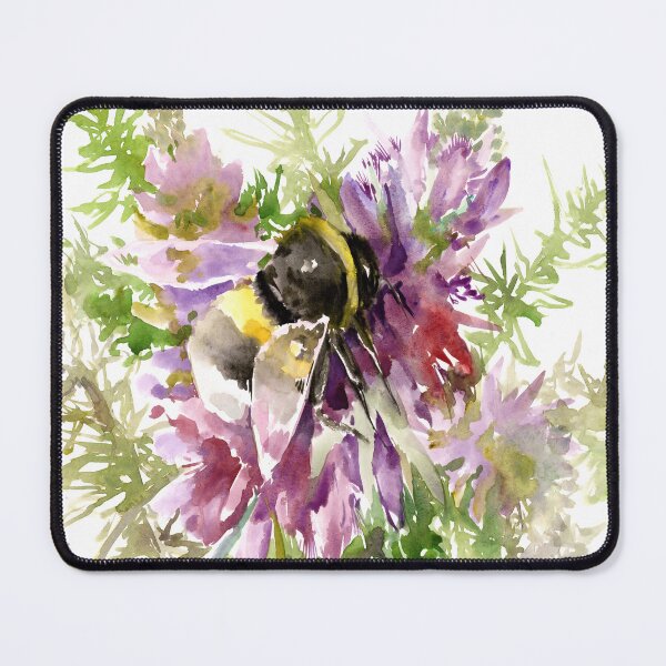 Item preview, Bee and Flowers designed and sold by surenart.