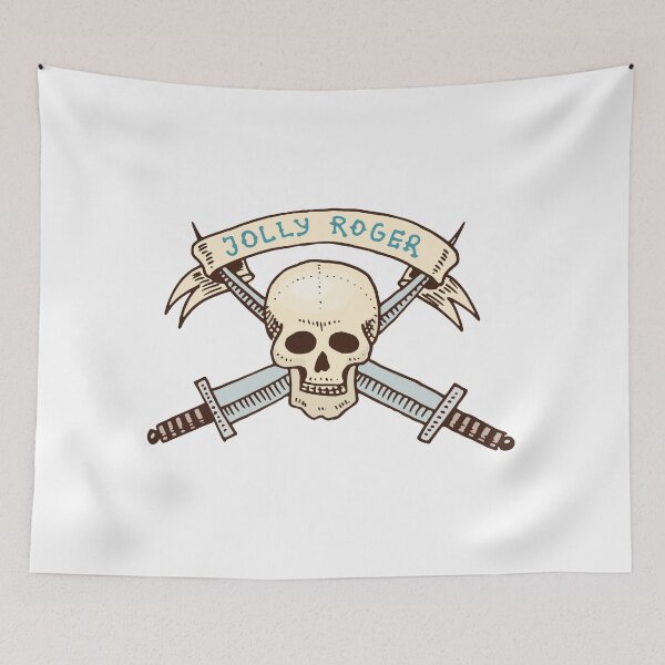 Item preview, Jolly Roger Skull and Cross Bones/Swords - Pirates designed and sold by magicaldlp.