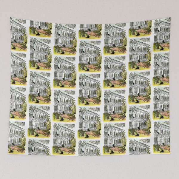 Item preview, Cats At Home In Their Two Story Victorian Style Home In New Orleans  designed and sold by DonSylvester.
