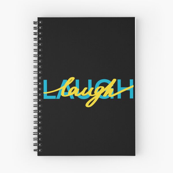 Item preview, Laugh.  Blue  yellow motivation quote. Lettering save Ukraine  designed and sold by Drevych-shop.