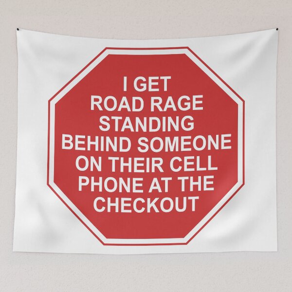 Item preview, ROAD RAGE AT CHECKOUT designed and sold by CalliopeSt.