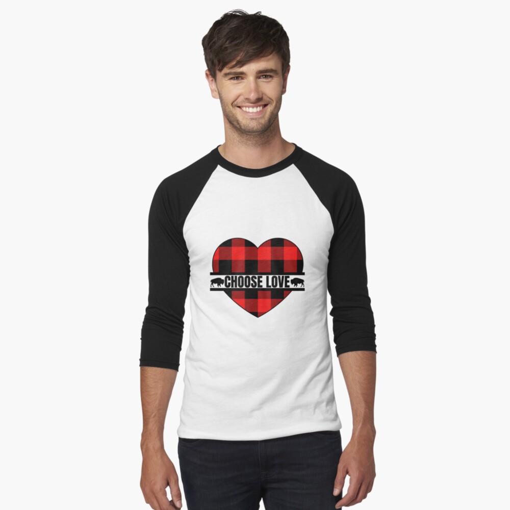 Choose Love Buffalo (1) T-shirt for Sale by Latina-Link, Redbubble