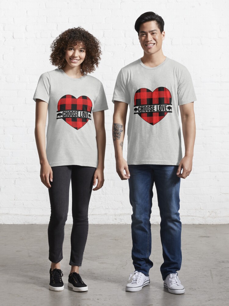 Choose Love Buffalo (1)' T-shirt for Sale by Latina-Link, Redbubble