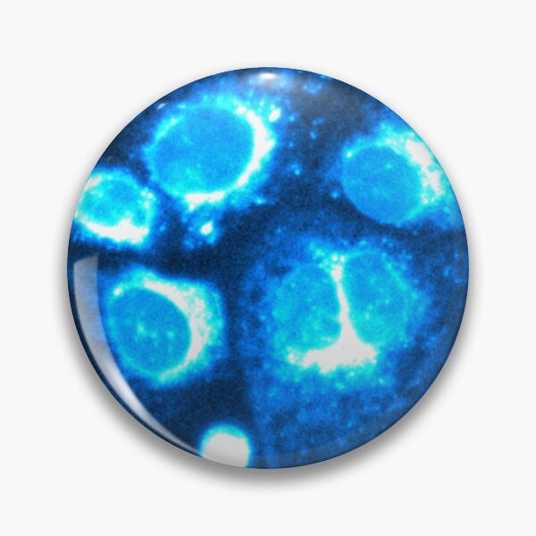 Item preview, Cellular Growth in Neon Blue - Art by Science designed and sold by ArtByScience.