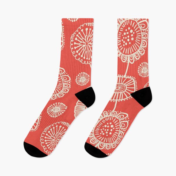 Item preview, Doodle Floral In Red designed and sold by House of Haha.