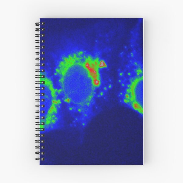 Item preview, Neon blue green cells - Art by Science designed and sold by ArtByScience.