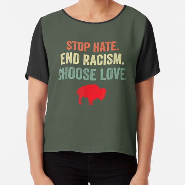 Choose Love Buffalo - Stop Hate End Racism Choose Love | Art Board Print