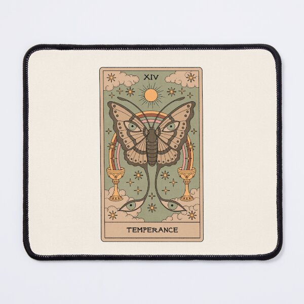 Item preview, Temperance - Moth Tarot designed and sold by Thiago Corrêa.