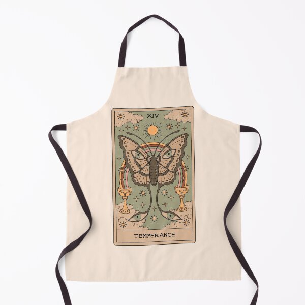 Item preview, Temperance - Moth Tarot designed and sold by Thiago Corrêa.