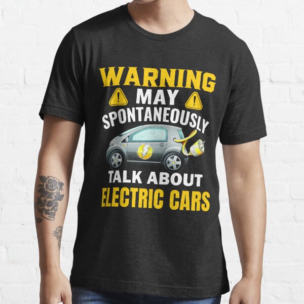 Electric car shop t shirt